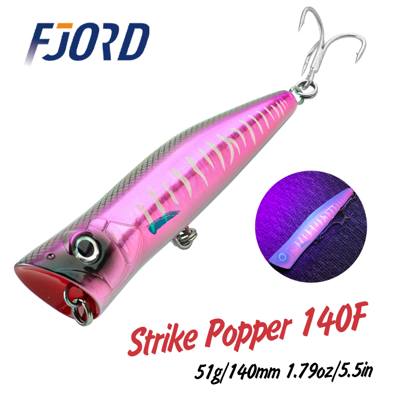 Fishing Lure Popper - FJORD 140mm 51g Popper Fishing Lure