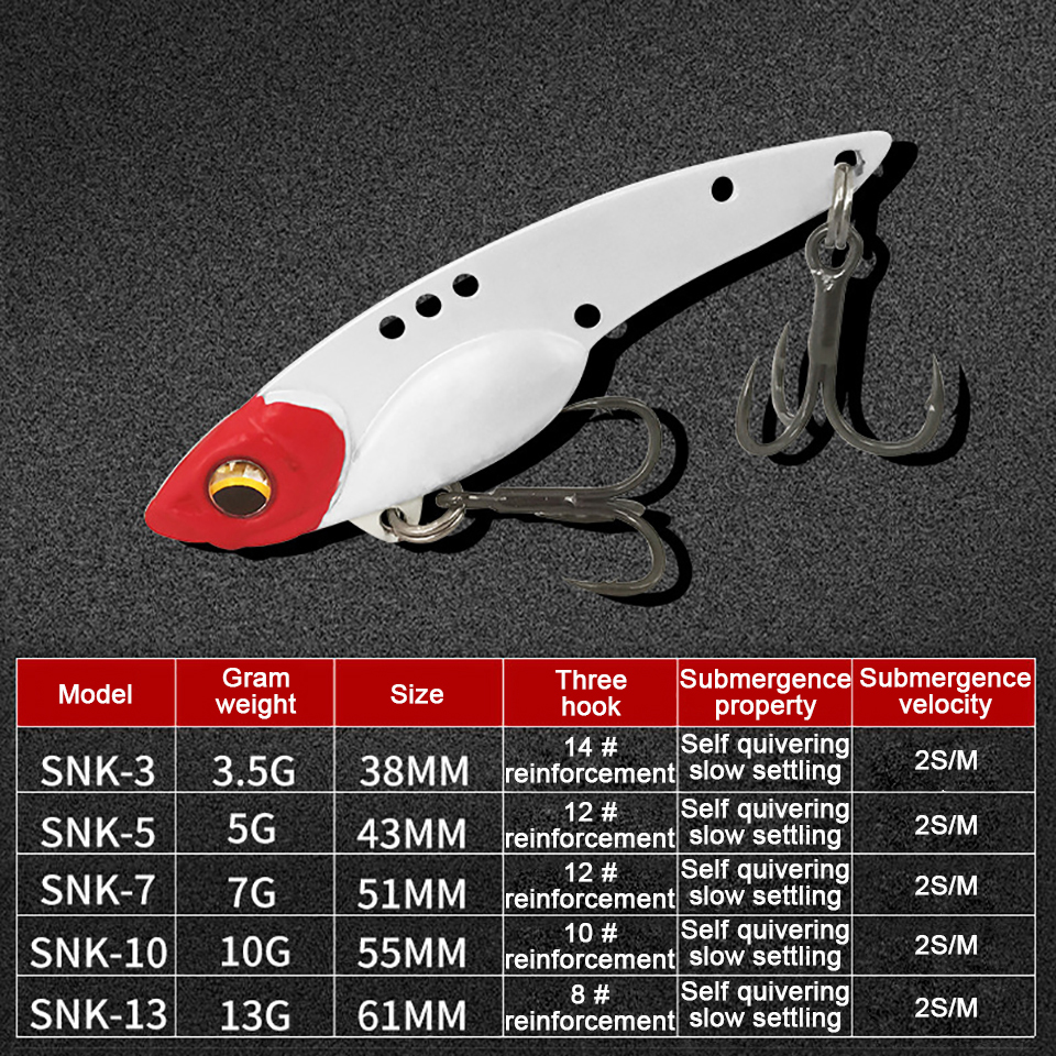 GOBYGO 3.5G-13G Metal VIB Fish - Fishing Lure Crankbait review and price