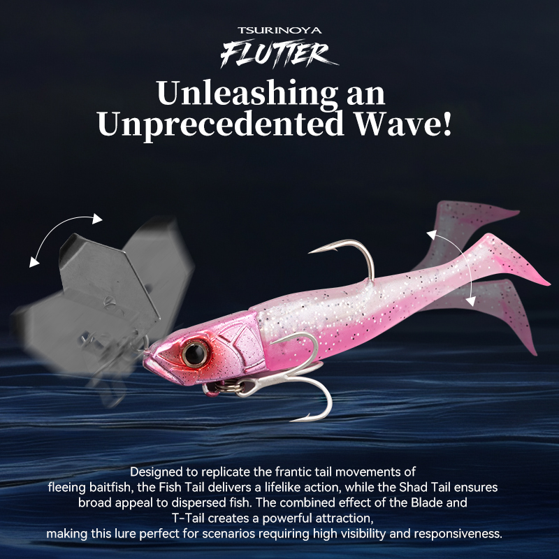 TSURINOYA FLUTTER 110mm 32g Lo - Fishing Lure Blade Bait review and price