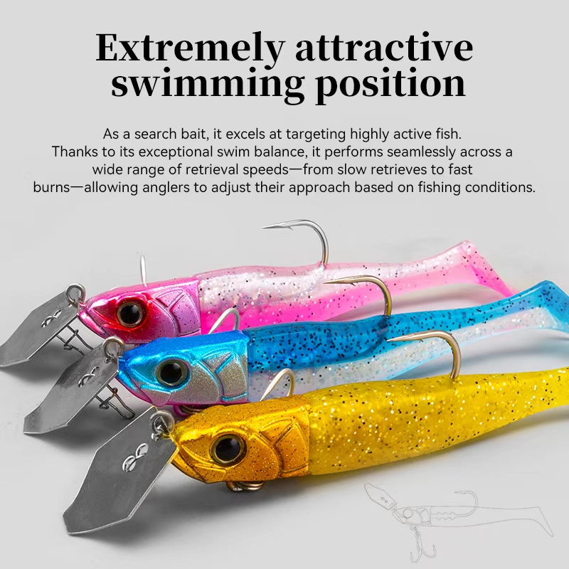 TSURINOYA FLUTTER 110mm 32g Lo - Fishing Lure Blade Bait review and price