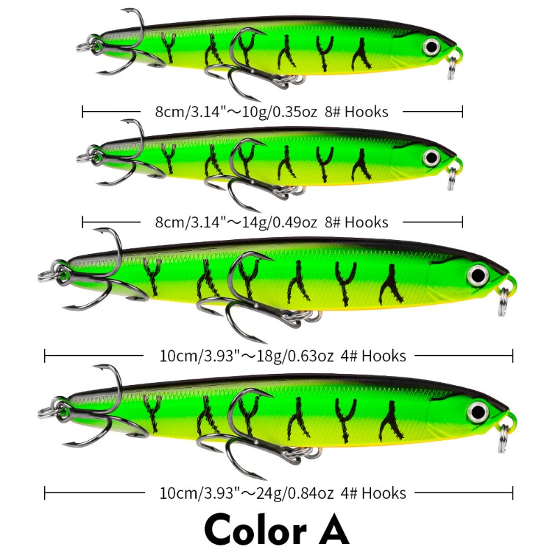 1Pcs Weights 10-24g  Pencil Lu - Fishing Lure Popper review and price