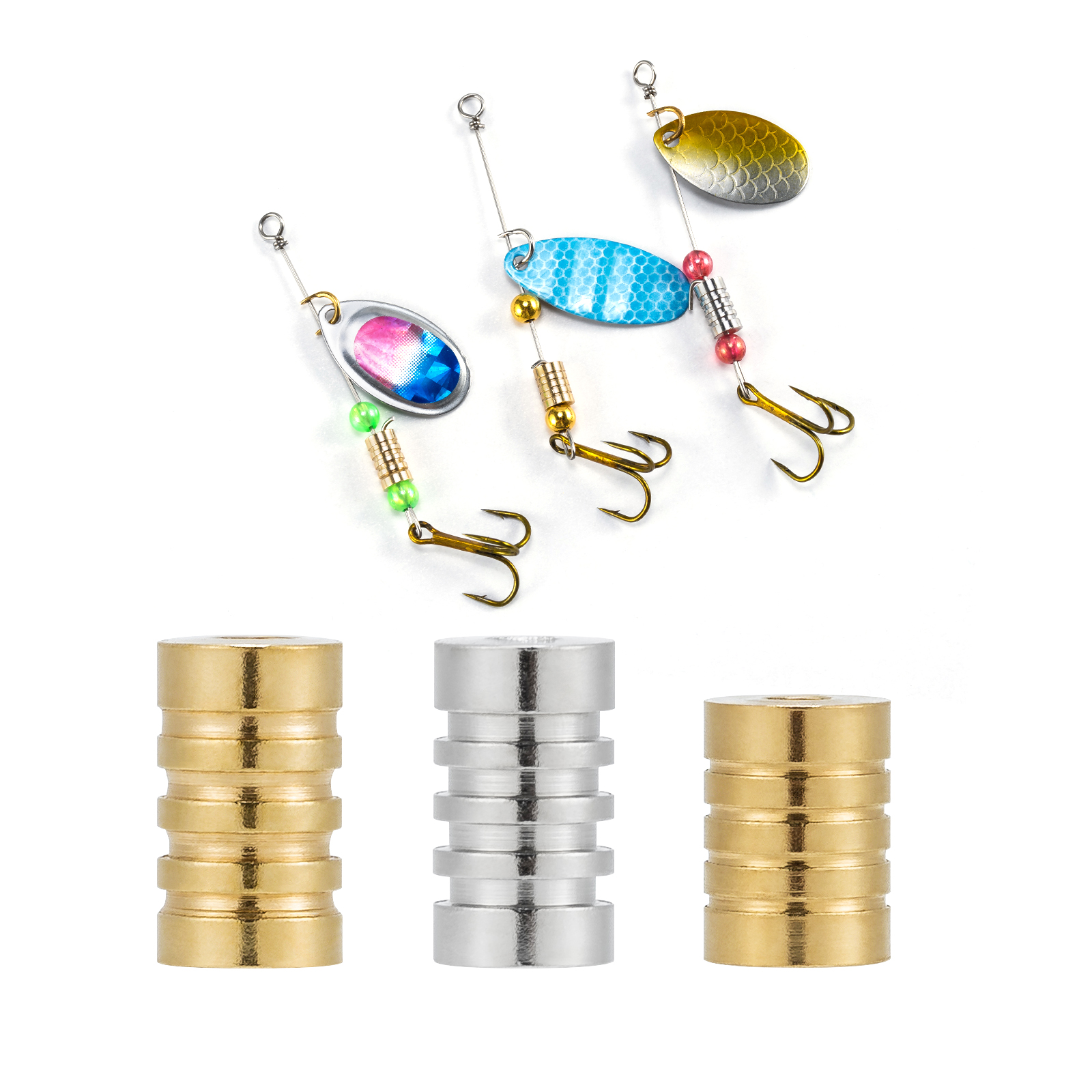 10PCS Fishing Spinner Bead Lur - Fishing Lure Spinner review and price