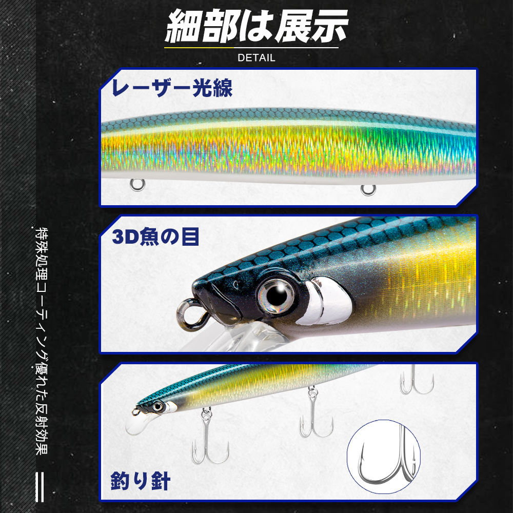 D1 Sea Fishing Lures 163mm 32g - Fishing Lure Topwater review and price