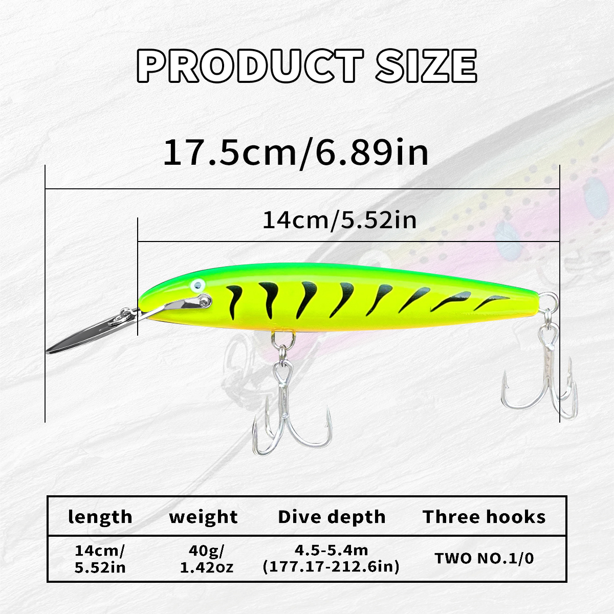 BASSKING Sinking Minnow Bait 1 - Fishing Lure Jerkbait review and price