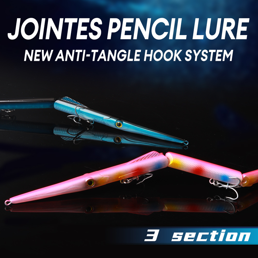 YOOFISH Jointed Pencil Bait 3  - Fishing Lure Popper review and price