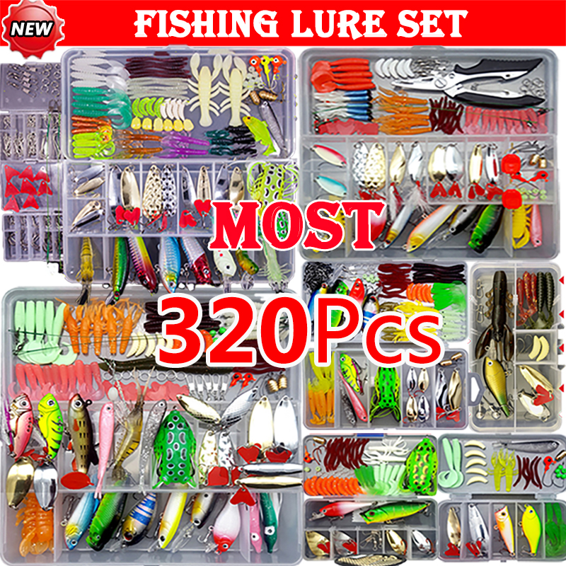 Fishing Lure Kit Soft and Hard - Fishing Lure Soft Plastic review and price