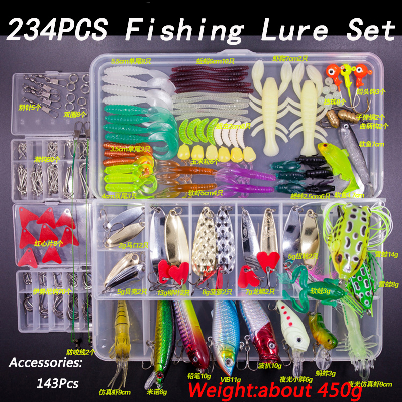 Fishing Lure Kit Soft and Hard - Fishing Lure Soft Plastic review and price