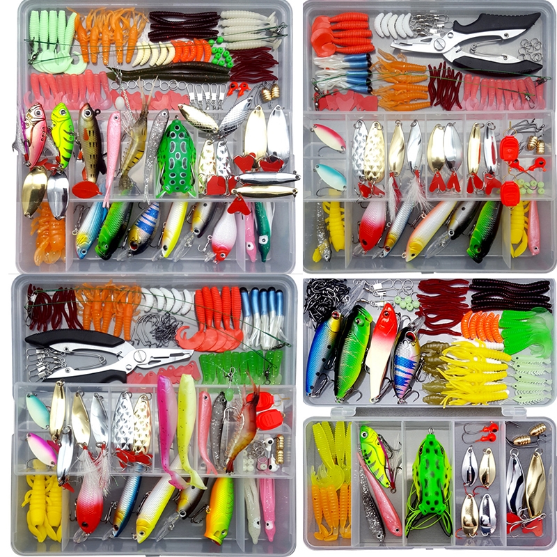 Fishing Lure Kit Soft and Hard - Fishing Lure Soft Plastic review and price