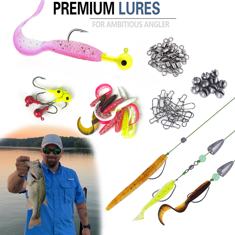 New 120PCS Fishing Lure Set So - Fishing Lure Box review and price