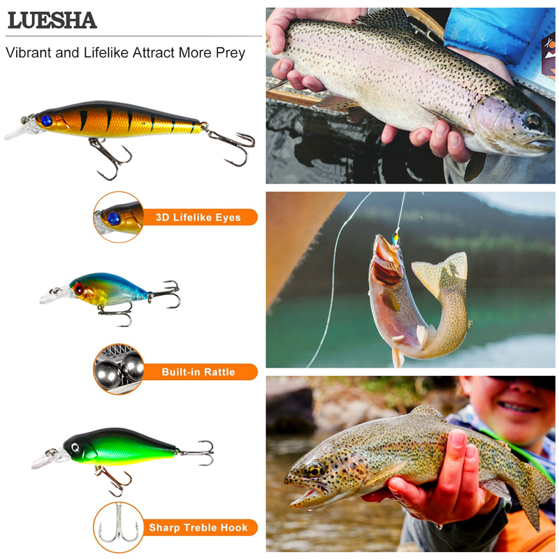 New 120PCS Fishing Lure Set So - Fishing Lure Box review and price