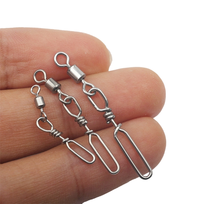 10Pcs Stainless Steel Quick Sn - Fishing Lure Making Kit review and price