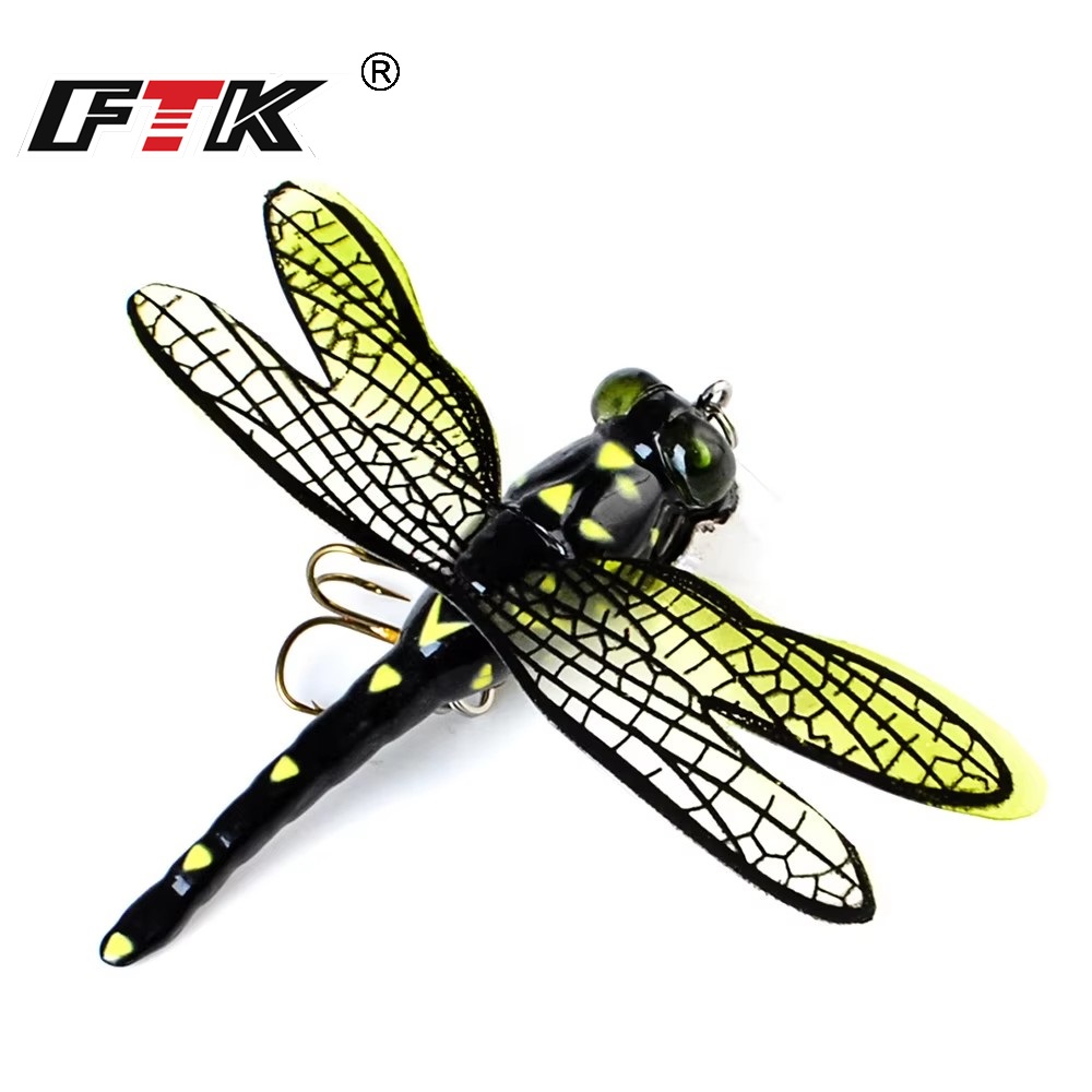 FTK 6g Topwater Dragonfly Dry  - Fishing Lure Popper review and price
