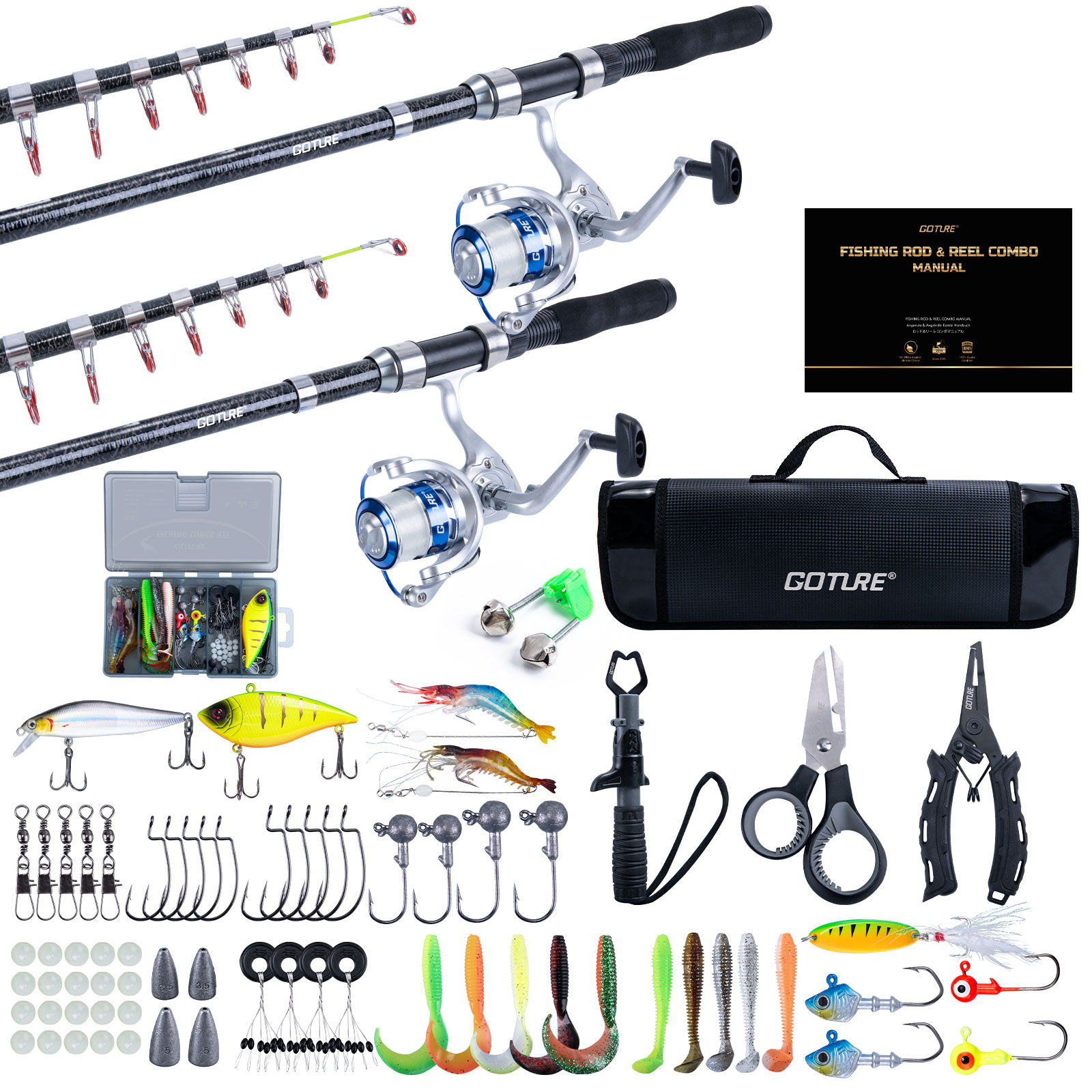 Goture Double Spinning Fishing - Fishing Lure Spinner review and price