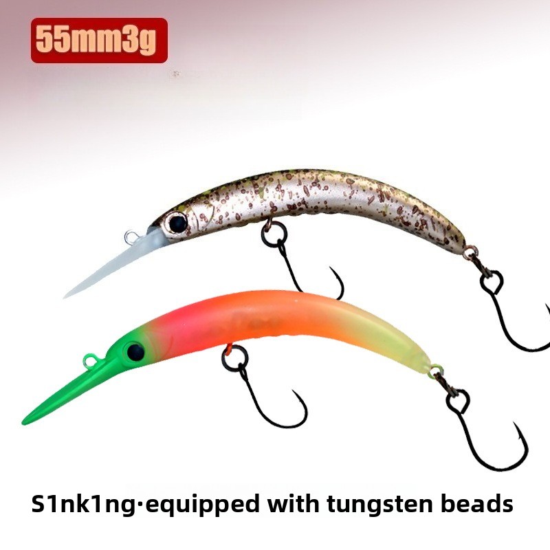 MUKUN 1PCS Mini Minnow Wobbler - Fishing Lure Crankbait review and price