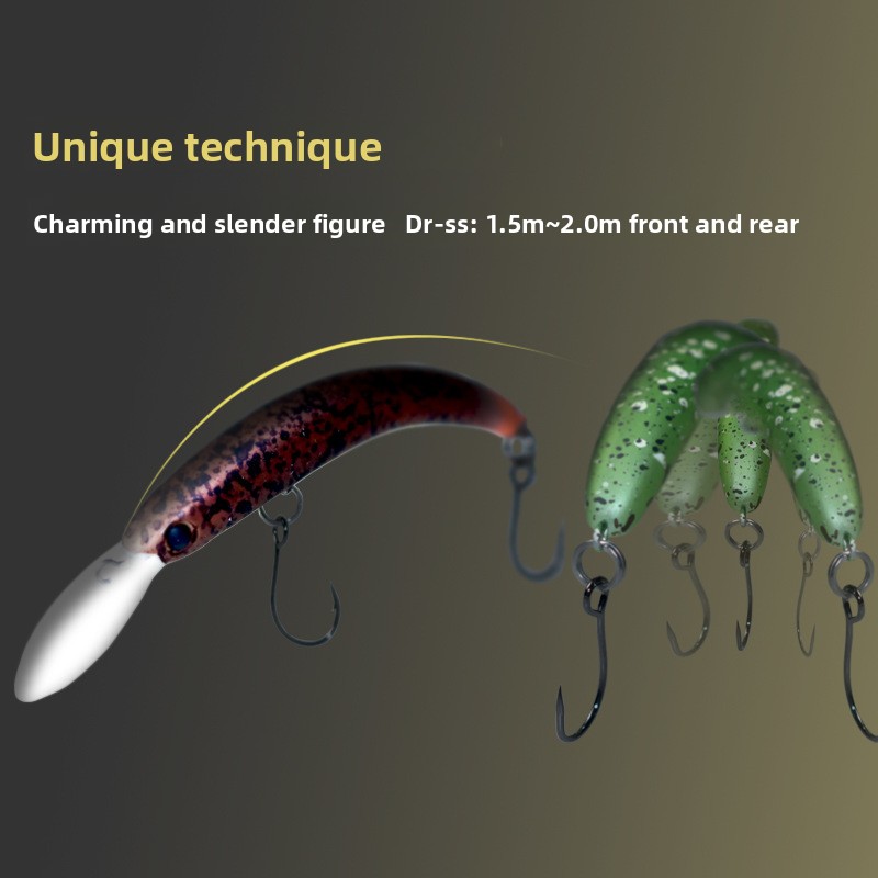 MUKUN 1PCS Mini Minnow Wobbler - Fishing Lure Crankbait review and price