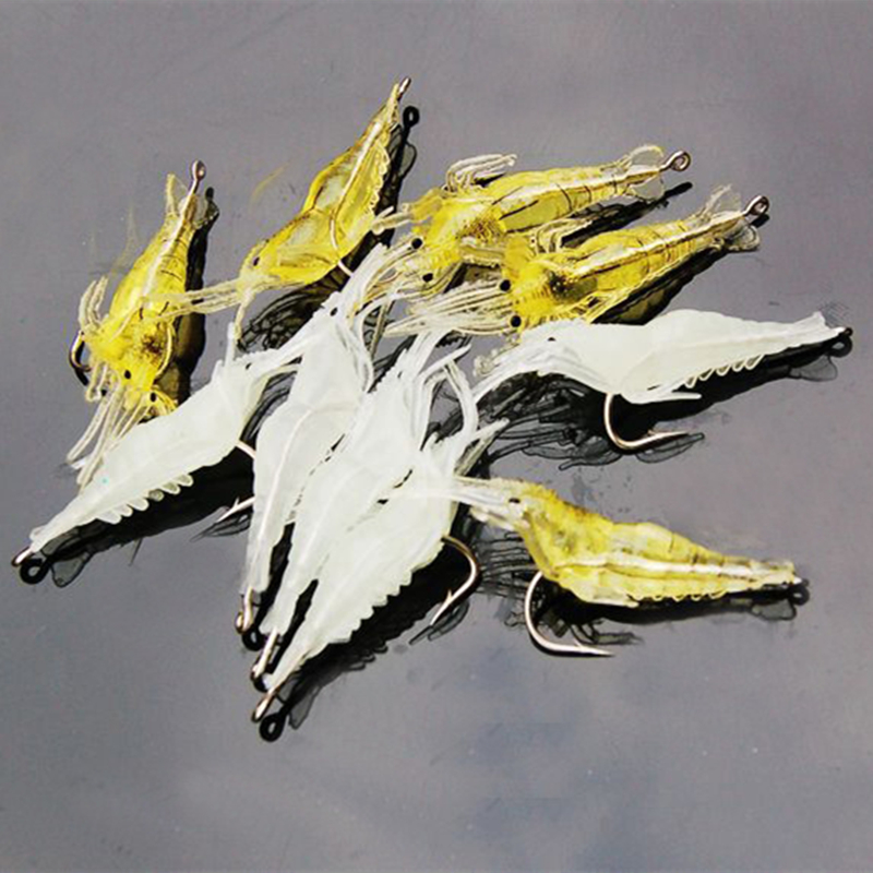 New 10-1PC Artificial Soft Shr - Fishing Lure Crankbait review and price
