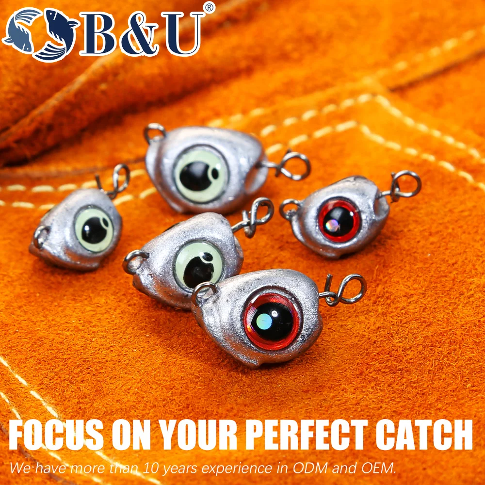 B&U Swing Jig head cheburashka - Fishing Lure Accessories review and price